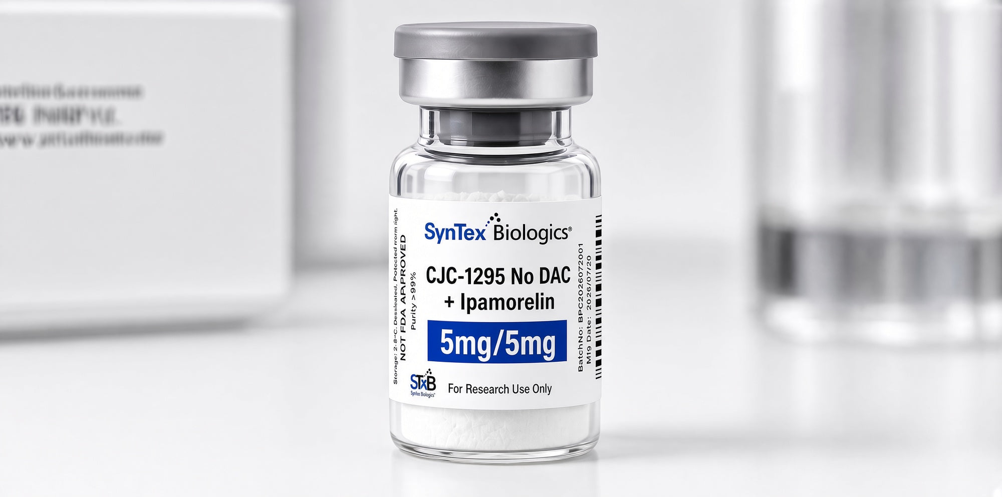 CJC-1295 No DAC + Ipamorelin 5mg/5mg